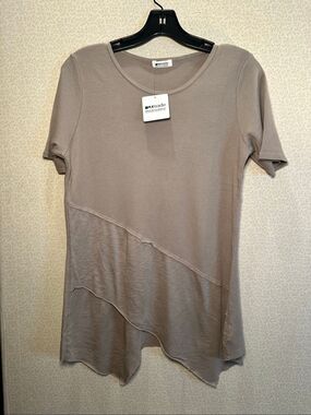 NWT LAmade asymmetrical top